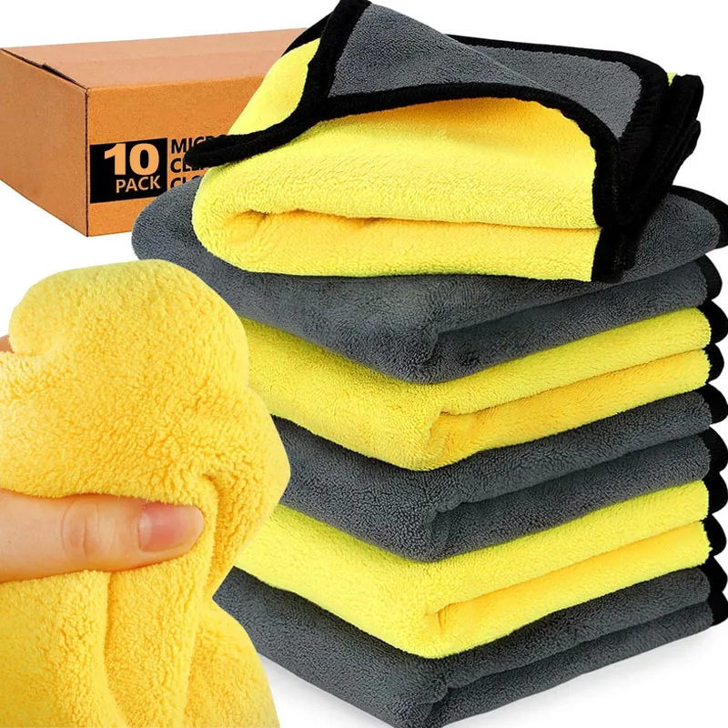 Microfiber Car Drying Towel Super Absorbent - Großhandel Auto-Reinigungstücher, verdickte Mikrofaser, weich, schnell