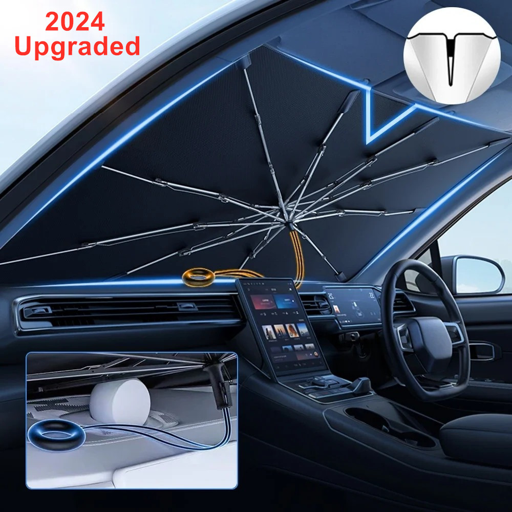 NEUER, verbesserter Auto-Winds – Car Sunshade Windshield Umbrella Foldable Bewertung und Preis