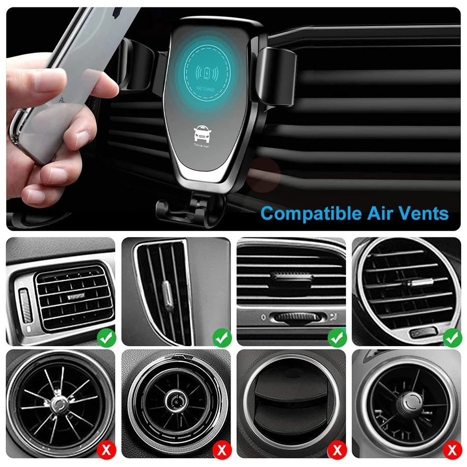 VIKEFON Kabelloses Auto-Ladege – Wireless Car Charger Mount Fast Charging Bewertung und Preis