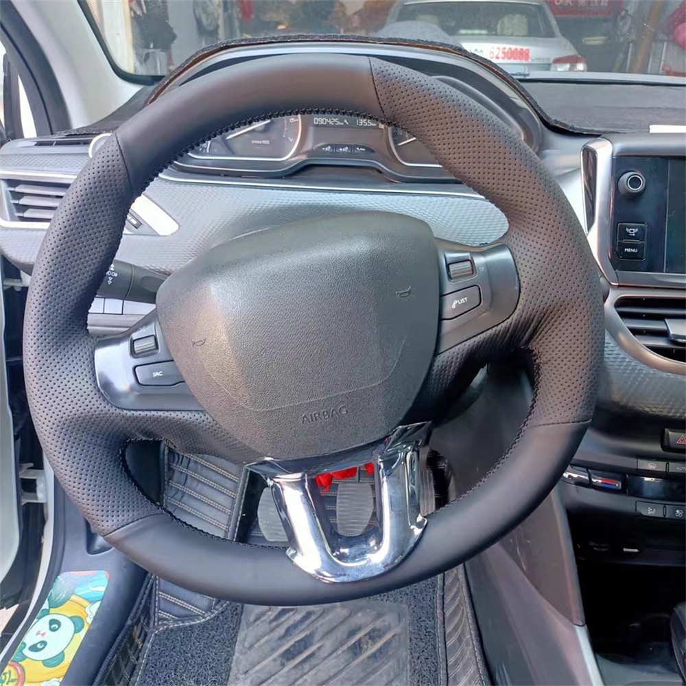 Hand Nähen Anti-Slip Auto Lenk – Car Steering Wheel Cover Anti Slip Breathable Bewertung und Preis